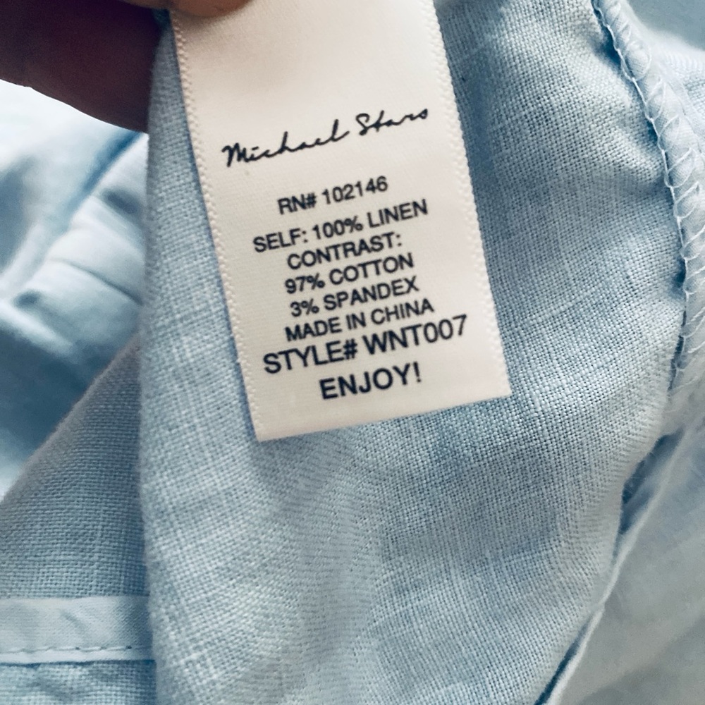 MICHAEL STARS Pearson Ribbed Mix Blazer Size M - Picture 6 of 6